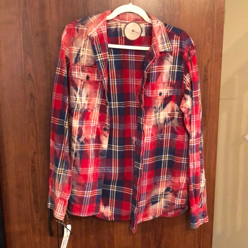Upcycled Flannel Shirt